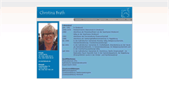 Desktop Screenshot of christina-brath.de